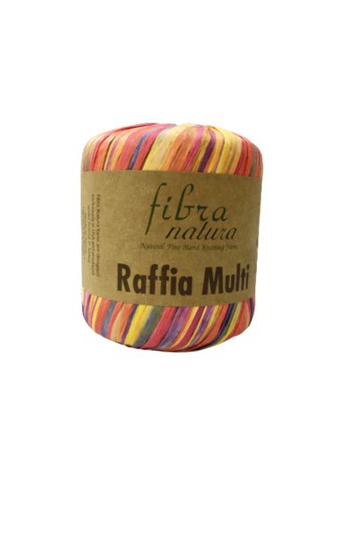 Fibra Natura Himalaya Raffia Multi - Raffia Hat Bag Paper Rope