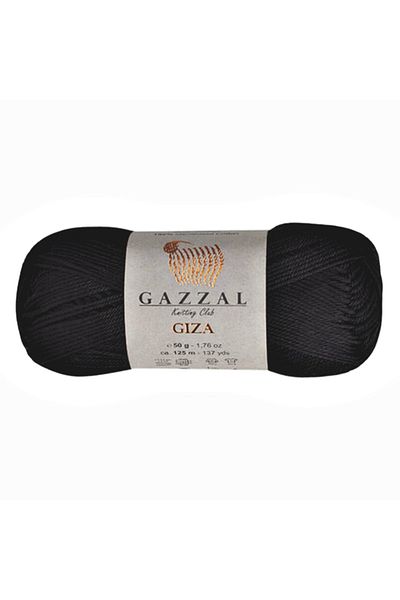 Gazzal Giza Amigurumi Cotton Cotton Cotton Mercerized Hand Knitting Thread 50 Gr