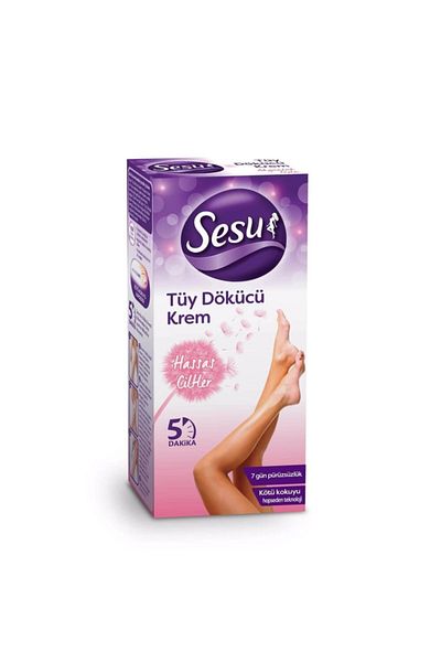 Sesu 40 Ml Cream Sensitive Skin Hair Remover