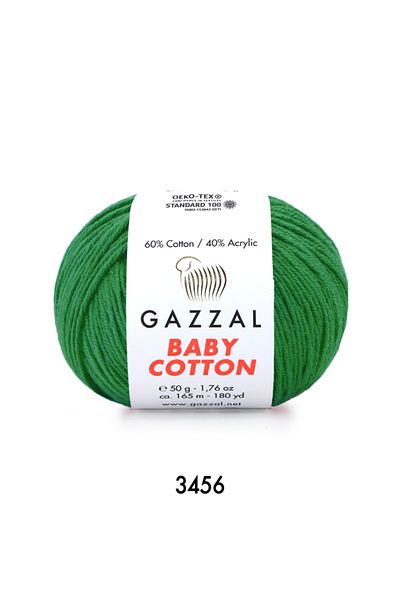 Gazzal Baby Cotton Amigurumi Yarn, Πλεκτό νήμα, Πλεκτό χειροποίητο νήμα