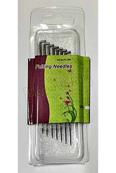 EleganTShoP إبرة لباد احتياطية 7 عبوات