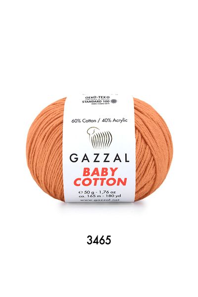 Gazzal Baby Cotton Amigurumi 50gr - Πλεξίματα 3465