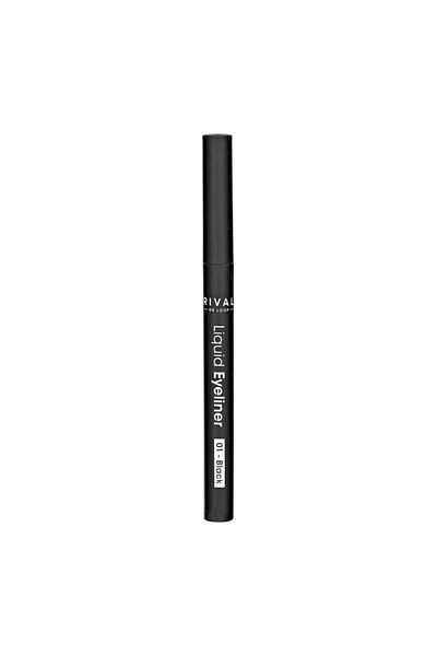 Rival De Loop Water Resistant Pen - No:01 Black Liquid Eyeliner