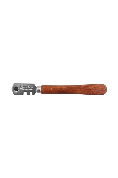 Bohle Silberschnitt Glass Cut Apple with Wooden Handle - Özcanlar Ticaret