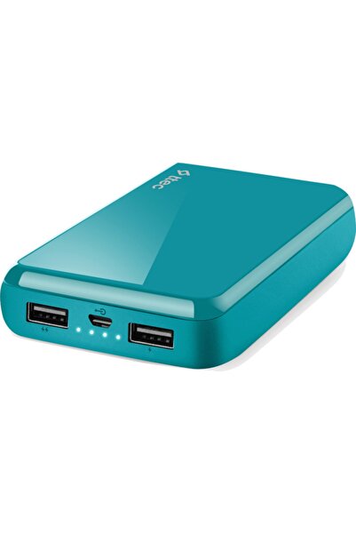 Ttec Recharger 10.000 Mah Taşınabilir Şarj Aleti / Powerbank Turkuaz