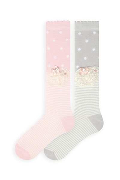 MEM SOCKS Комплект от 2 детски чорапи до коляното