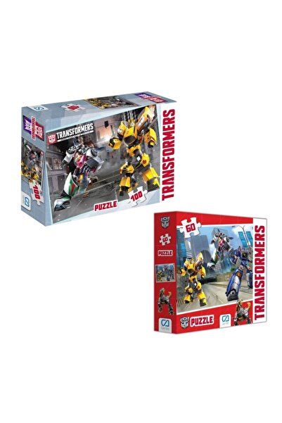 CA Games Transformers Puzzle Seti 100+60 Parça