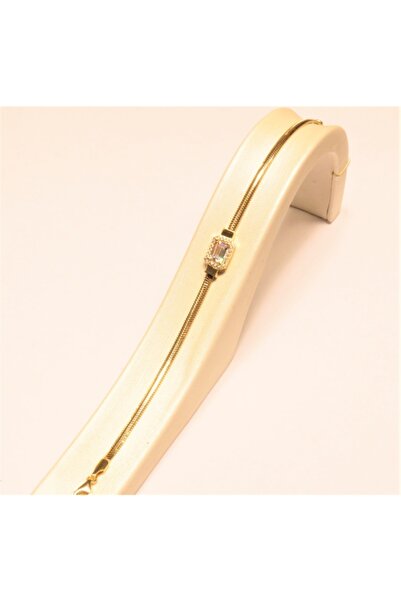 Güler Kuyumculuk Altın Baget Taşlı Bileklik – 3,70 Gram