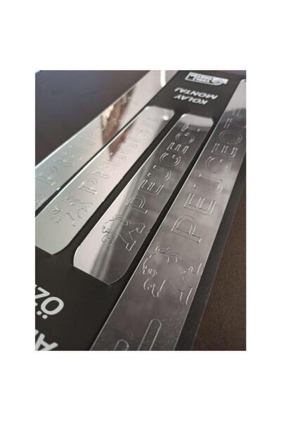 Genel Markalar Peugeot 208 Uyumlu Kapı Eşiği 4'lü Set Ön Arka