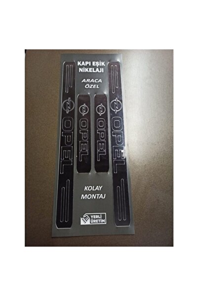Genel Markalar Opel Corsa B Uyumlu Kapı Eşiği 4'lü Komple Set