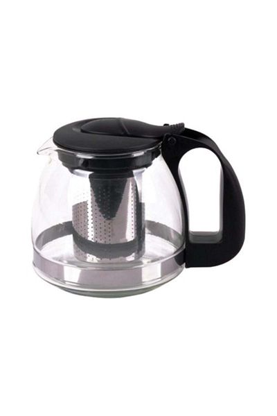 Jenisa Glass Teapot with Steel Strainer 700 Ml