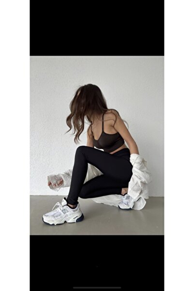 MAGZA Women's Black High Waist Tights