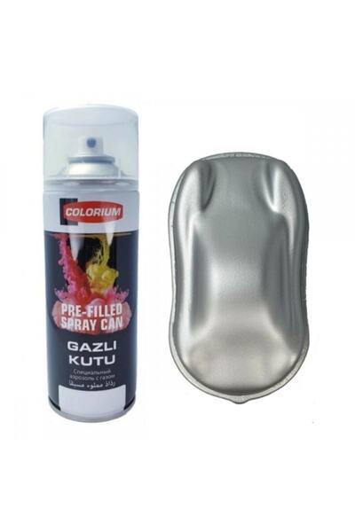 DEGRADE Plasti Dip Metalik Gri Sökülebilir Kauçuk Sprey Boya Plastidip 400 Ml