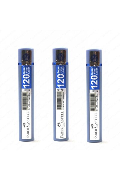 Faber Castell Faber Min Grip 60mm 0.7 Light Blue 3 Pieces of 120