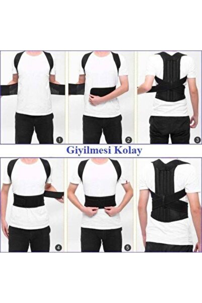 Ankaflex Унісекс чорний корсет з подвійними баленами, що не пропускає піт