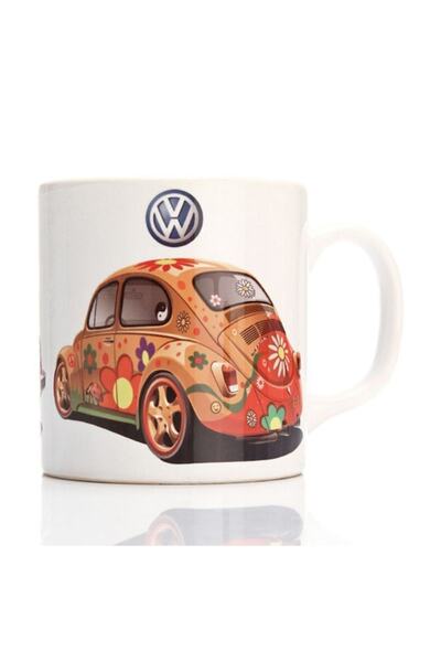 ART HEDİYE كوب فولكس فاجن بيتل مطبوع على الجانبين