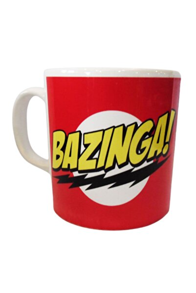 ART HEDİYE The Big Bang Theory - Bazinga Logo Two Sided Printed Mug