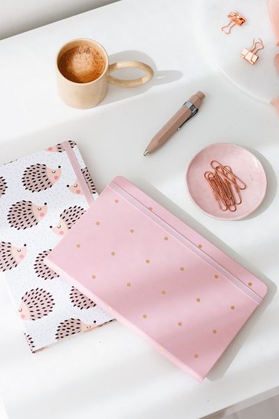 Matt Notebook Set of 2 Notebooks Elastic Lined 13x21 cm