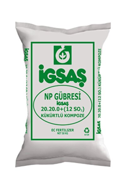İGSAŞ 20.20.0 Kompoze Gübre – Taban Gübresi 50 Kg