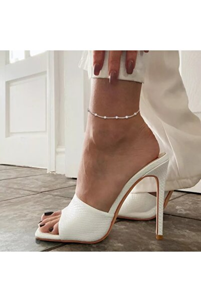 TakıConcept Zincir Halhal Gümüş Renk Kararmaz