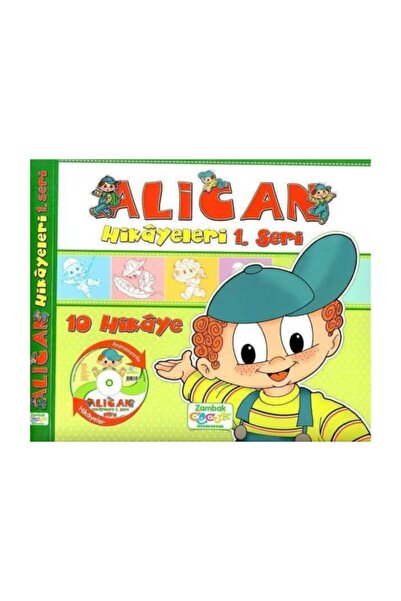 Zambak Yayınları ALİCAN HİKAYELERİ 1.SERİ (10 KİTAP)+DVD