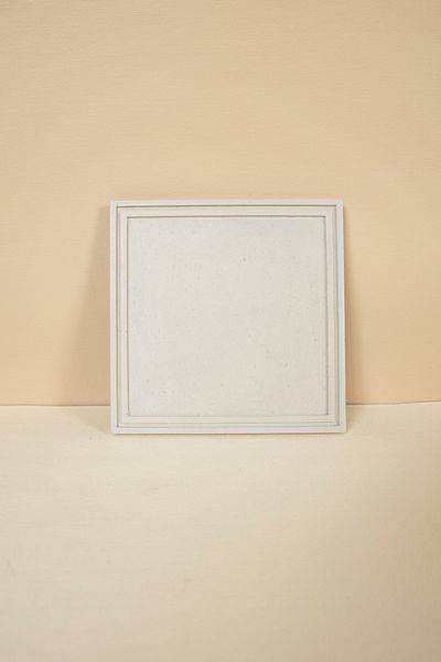 Handmeight Concrete Square Gray Color Coaster / Presentation Stand / Tray