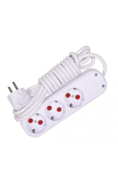 Önder 3-Plus 3-Meter Grounded Cable Extension Portable 3-Plus Group Socket (CLASS 1 PRODUCT)