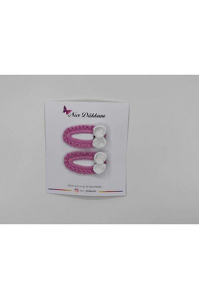Alize Nur Shop Hand Knitted Snap Buckle