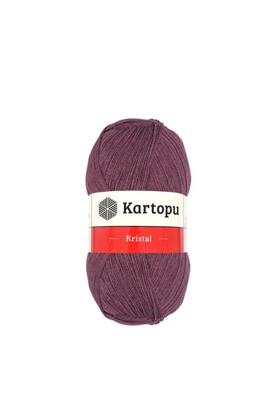 Kartopu Kristal K292 Açık Mürdüm El Örgü Lif Ipi 100gr