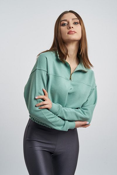 MBEY1989 Hanorac cu jumătate de fermoar Mbey