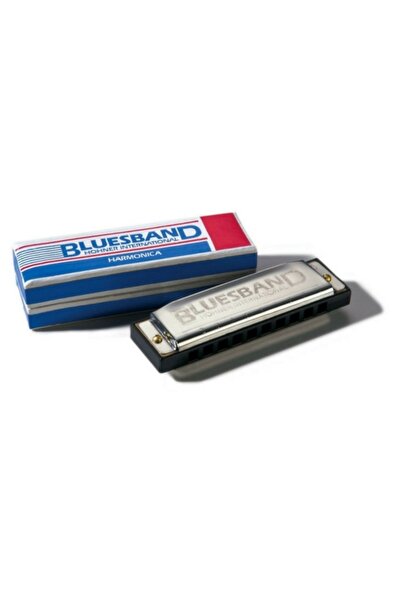 HONER Bluesband 10c Metal Kasa Diatonik Mızıka (do Majör)