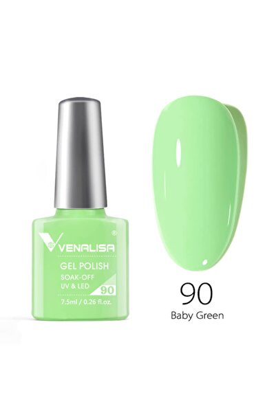 Venalisa 7.5 ml Uv Led Kalıcı Oje Baby Green No.90