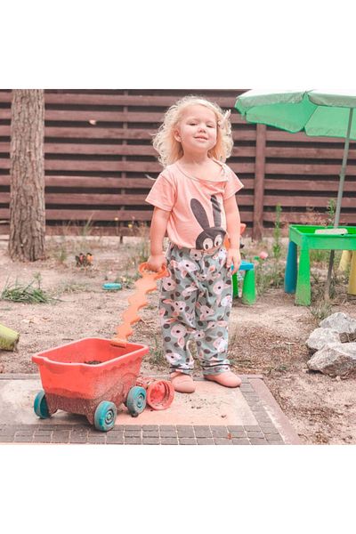 BToys Red Beach Wagon