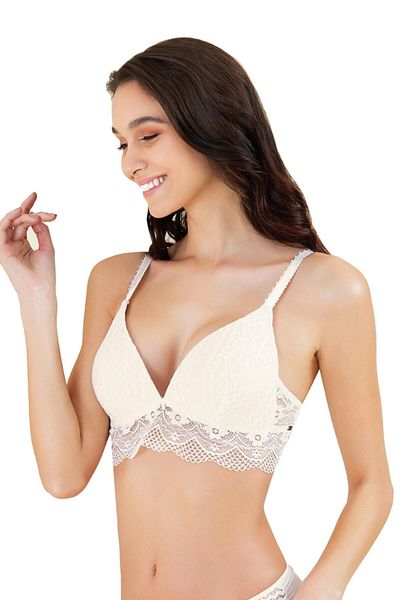 Kom Σουτιέν νυφικό Ecru Lace Triangle - New Season 41su75221 (1 Οικονομικό)