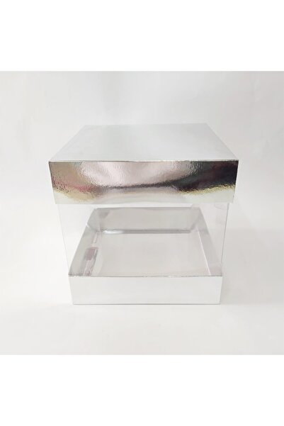 kadir kutu 20x20x20 Gümüş Kutu 1'li