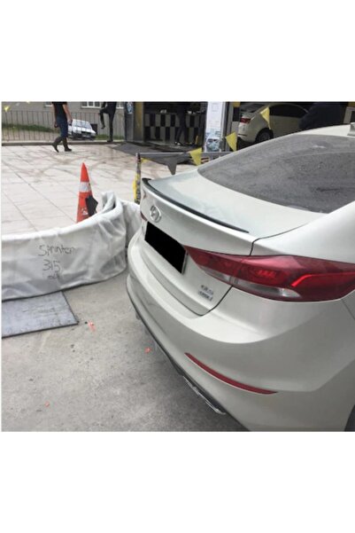 ŞüsCarOto Hyundai Elantra 2011-2016 Bagaj Üstü Spoiler Bagaj Çıtası Piano Bla...