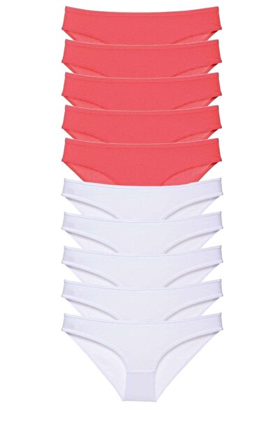 İLKE İÇ GİYİM Γυναικεία άνετα εσώρουχα από μπαμπού 10 τεμαχίων