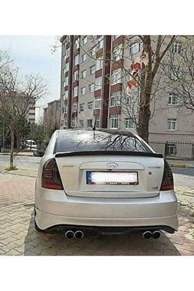 Genel Markalar Hyundai Accent Era Arka Tampon Eki - Custom - - Mat Siyah - Ka...