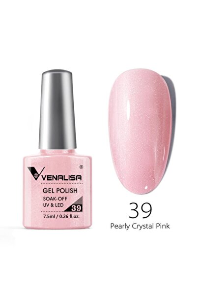 Venalisa 7.5 Ml Uv Led Kalıcı Oje Pearly Crystal Pink No.39