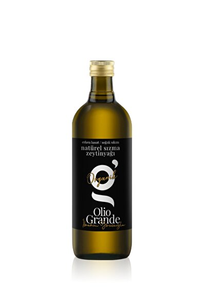 Olio Grande 500ml. Organik Erken Hasat Soğuk Natürel Sızma Zeytinyağı