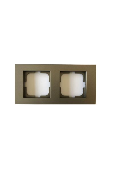OVİVO Anthracite Grano Double Frame