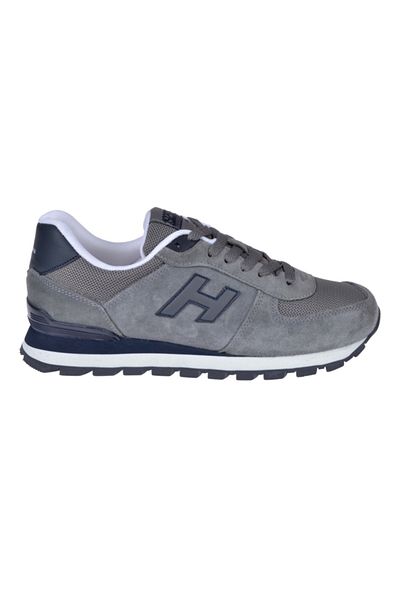 Hammer Jack Ανδρικά αθλητικά παπούτσια-sneakers από γνήσιο δέρμα Hj-19250-m Γκρι