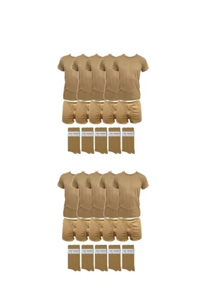 Acemi Ve Bedelli Askeri Çamaşır 10'lu Set