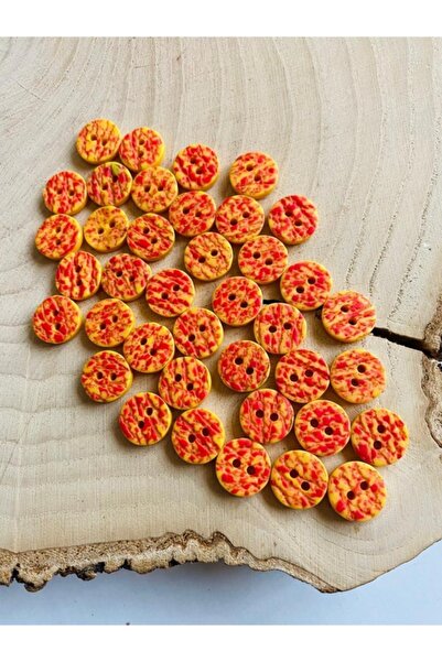 canan dizayn 12,5 мм Жовто-червона спеціальна продукція 2-отвірна кнопка (30 ...