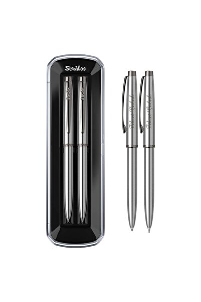 Scrikss Isme Özel Ikili Set 108 Prestige Titanyum