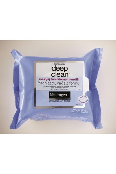 Neutrogena Deep Clean Makeup Removal Wipes 25 Pieces