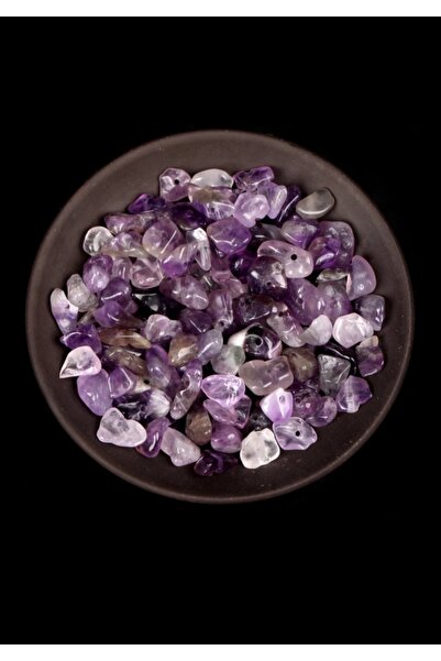 platin hediyelik 50 de grame de piatră naturală ametist piatră naturală spartă