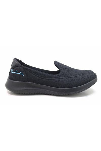 Pierre Cardin PC-30168 Pantofi negri pentru femei - Pantofi sport casual fără șireturi