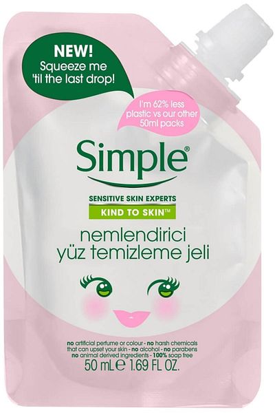 Simple Brand: Mini Facial Cleansing Gel Moisturizer 50 ml Category: Makeup Remover