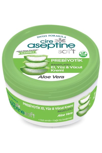 CIRE ASEPTINE Soft Aloe Vera Özlü Rahatlatıcı Besleyici Prebiyotikli Krem 30 ...